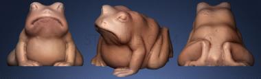 3D model frog 4 (STL)